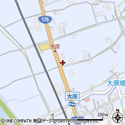 兵庫県三田市大原545周辺の地図