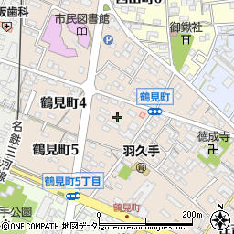 愛知県碧南市鶴見町周辺の地図