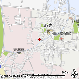 兵庫県たつの市新宮町仙正199周辺の地図