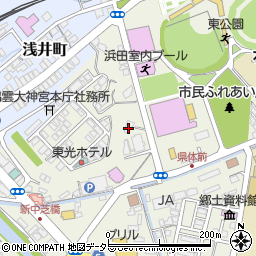 島根県浜田市黒川町1118周辺の地図