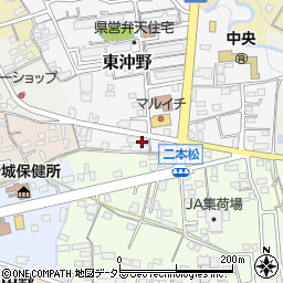 油屋本店周辺の地図