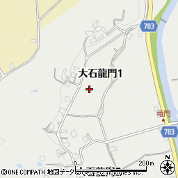 〒520-2266 滋賀県大津市大石龍門の地図