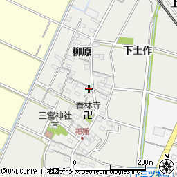 愛知県岡崎市福桶町柳原144周辺の地図