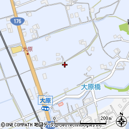 兵庫県三田市大原633周辺の地図