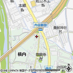 静岡県藤枝市横内160周辺の地図