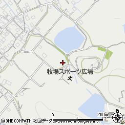 兵庫県姫路市山田町牧野周辺の地図