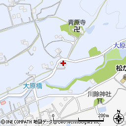 兵庫県三田市大原859周辺の地図