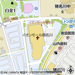 ソフトバンク　イオンモール猪名川周辺の地図