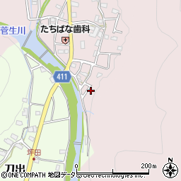 兵庫県姫路市夢前町菅生澗1-10周辺の地図
