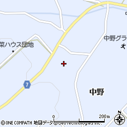 島根県邑智郡邑南町中野小原迫893-5周辺の地図