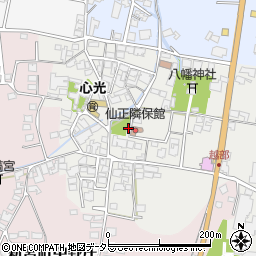 兵庫県たつの市新宮町仙正100周辺の地図