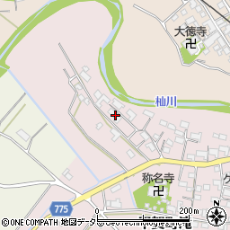 滋賀県甲賀市甲賀町滝2503周辺の地図
