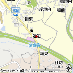 兵庫県猪名川町（川辺郡）紫合（遠辺）周辺の地図