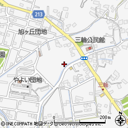 静岡県藤枝市岡部町三輪764周辺の地図