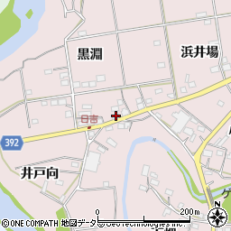 愛知県新城市日吉黒淵7周辺の地図
