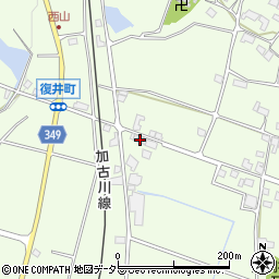 兵庫県小野市復井町1273周辺の地図
