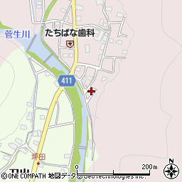 兵庫県姫路市夢前町菅生澗1-39周辺の地図