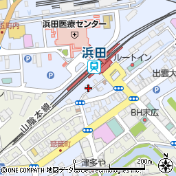 ラーメン天水 駅前店周辺の地図