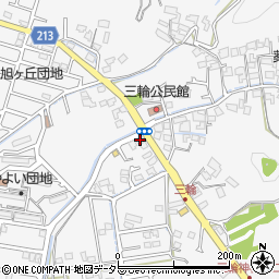 静岡県藤枝市岡部町三輪784周辺の地図