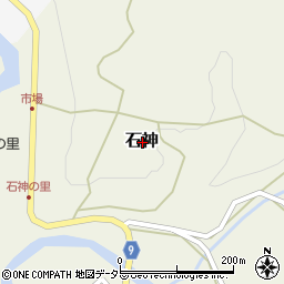 静岡県浜松市天竜区石神周辺の地図