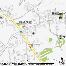静岡県藤枝市岡部町三輪794周辺の地図