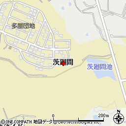愛知県常滑市多屋茨廻間周辺の地図