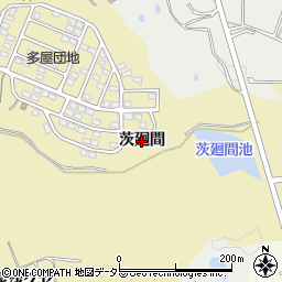 愛知県常滑市多屋（茨廻間）周辺の地図