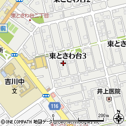 大阪府豊能郡豊能町東ときわ台3丁目14周辺の地図