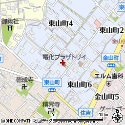 愛知県碧南市東山町5丁目47周辺の地図