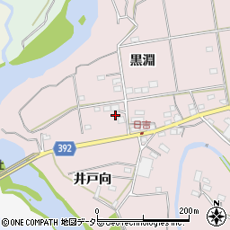 愛知県新城市日吉黒淵104周辺の地図