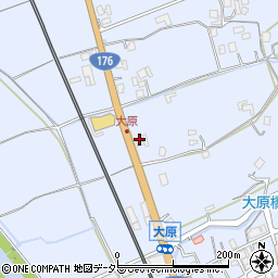 兵庫県三田市大原539周辺の地図