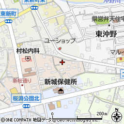 愛知県新城市石名号6周辺の地図