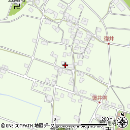 兵庫県小野市復井町1123周辺の地図