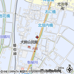 兵庫県姫路市香寺町犬飼459周辺の地図