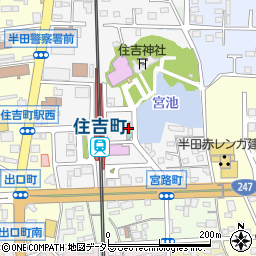 愛知県半田市宮路町511周辺の地図