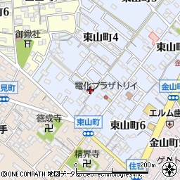 愛知県碧南市東山町5丁目45周辺の地図