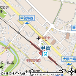 滋賀銀行大原支店周辺の地図