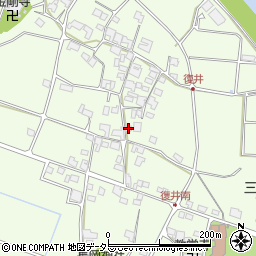 兵庫県小野市復井町1086周辺の地図