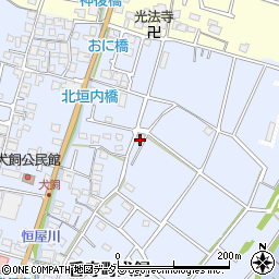 兵庫県姫路市香寺町犬飼143周辺の地図