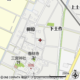愛知県岡崎市福桶町柳原133周辺の地図