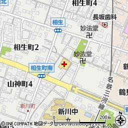 イクタフード新川店周辺の地図