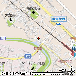 滋賀県甲賀市甲賀町大原市場441周辺の地図