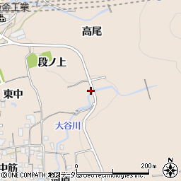 京都府宇治市莵道（大谷）周辺の地図
