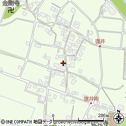 兵庫県小野市復井町1106周辺の地図