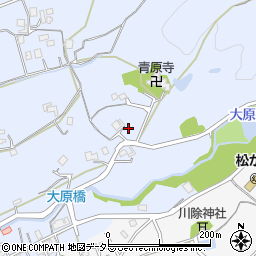 兵庫県三田市大原872周辺の地図