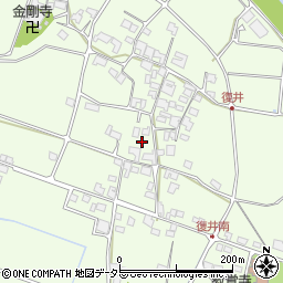 兵庫県小野市復井町1108周辺の地図
