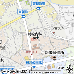 愛知県新城市石名号4周辺の地図