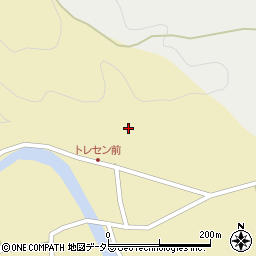 愛知県新城市上吉田大久保周辺の地図