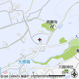 兵庫県三田市大原874周辺の地図