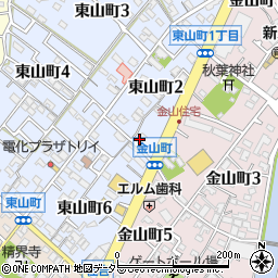 愛知県碧南市東山町2丁目53周辺の地図